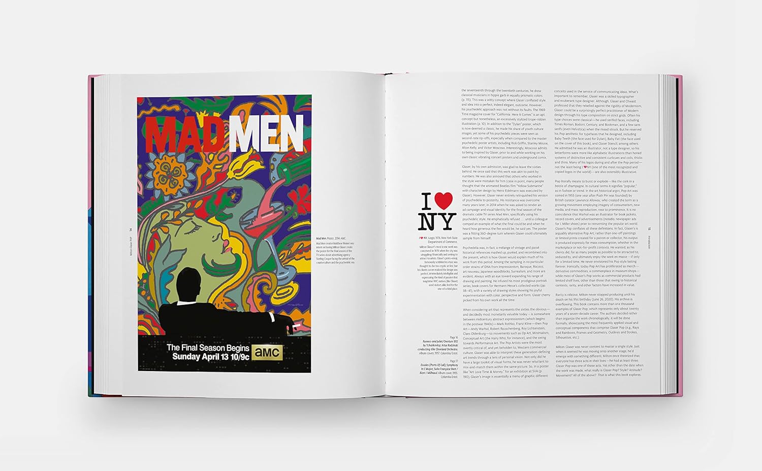 Milton glaser pop book inside