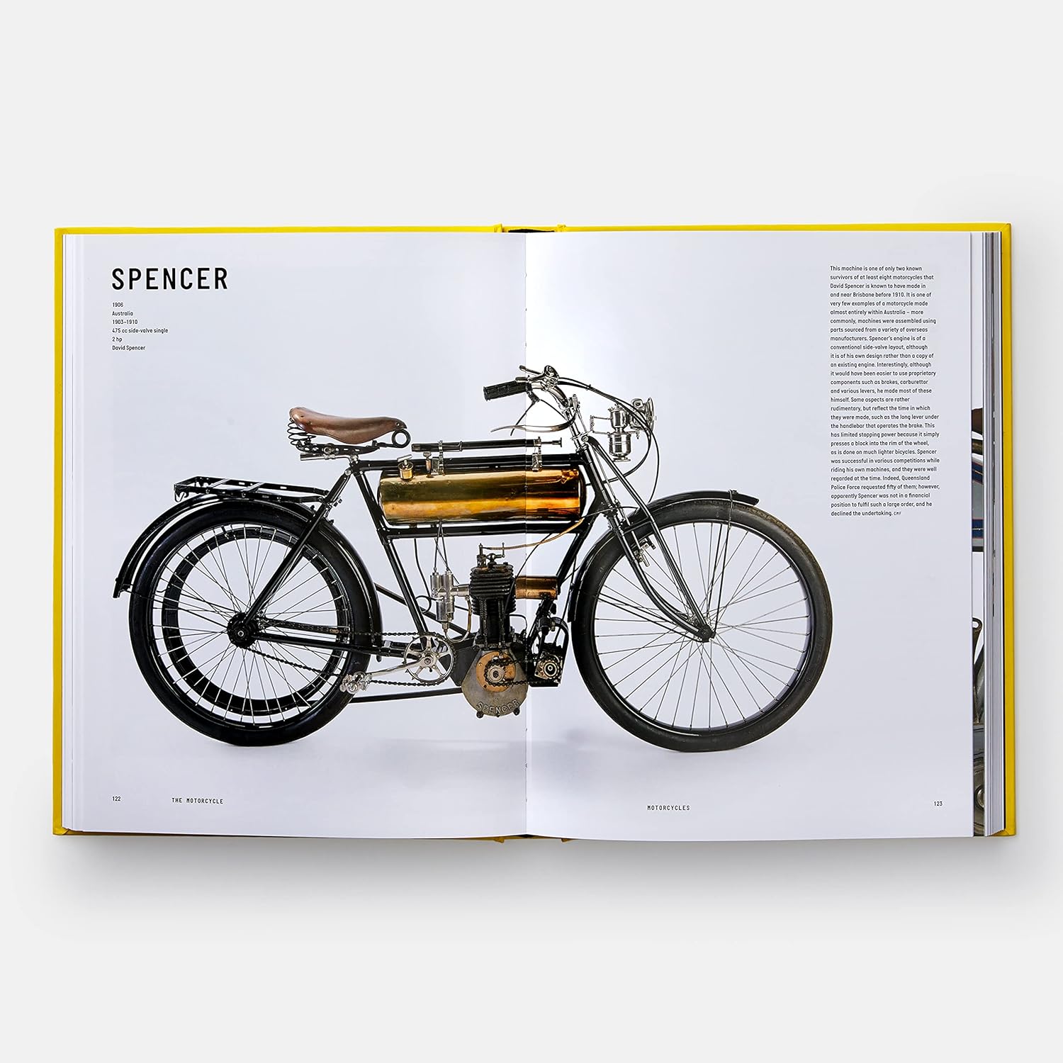 Motorcycle book inside