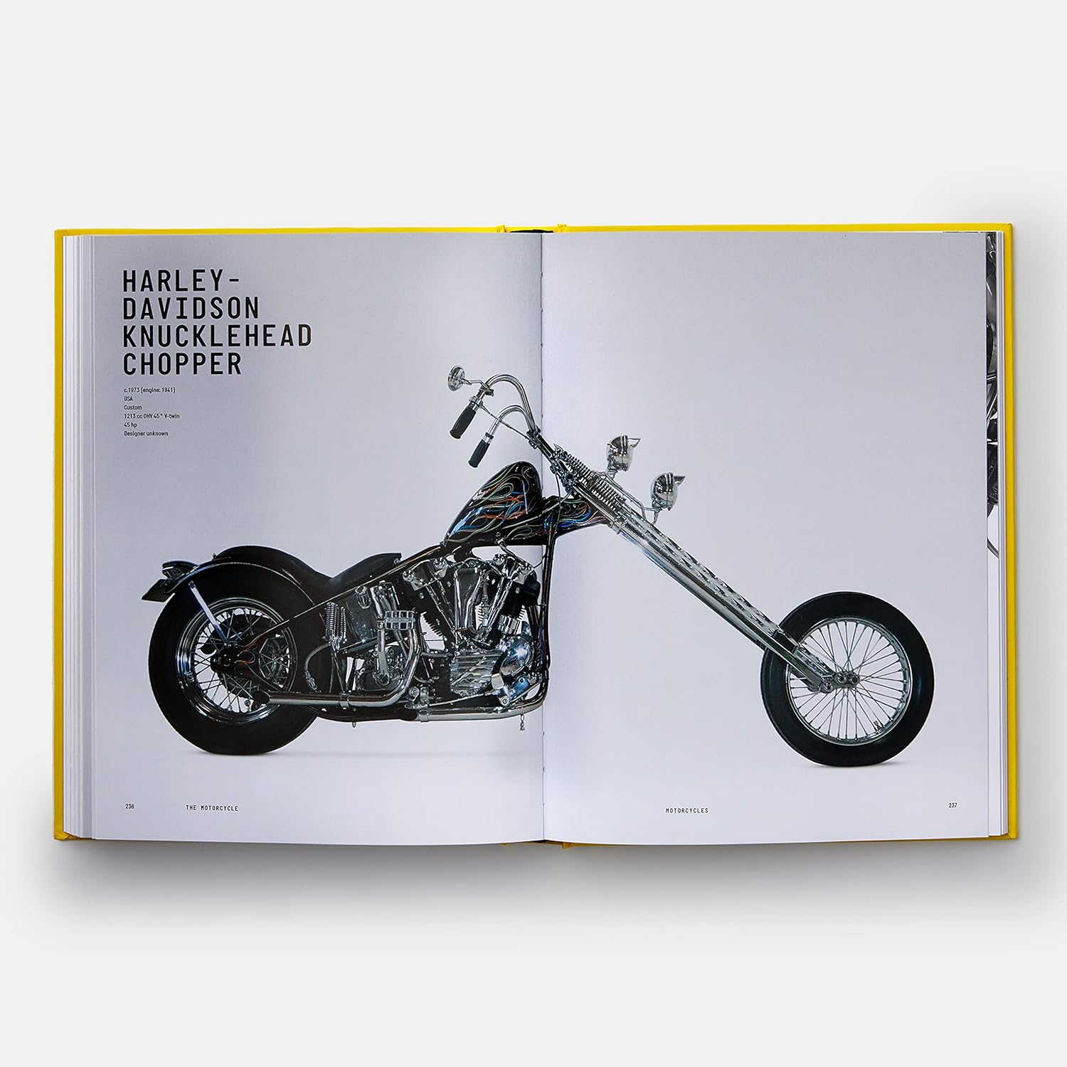 Motorcycle book inside