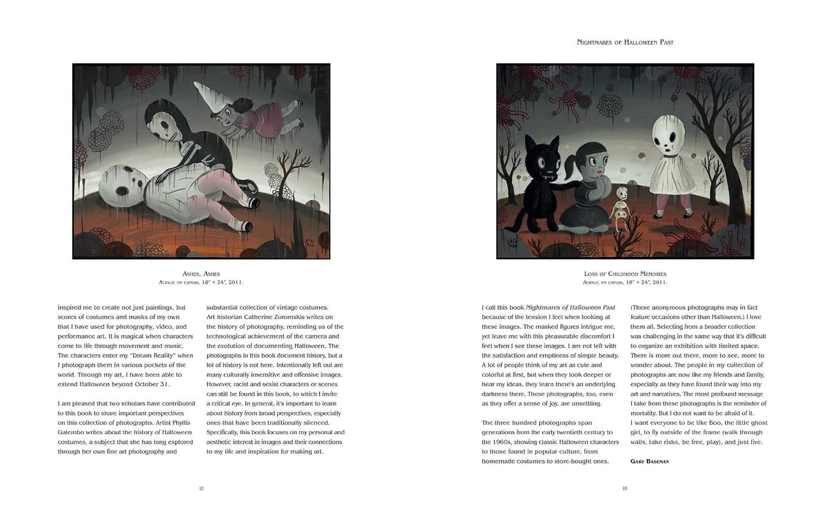 Nightmares of Halloween Past book inside