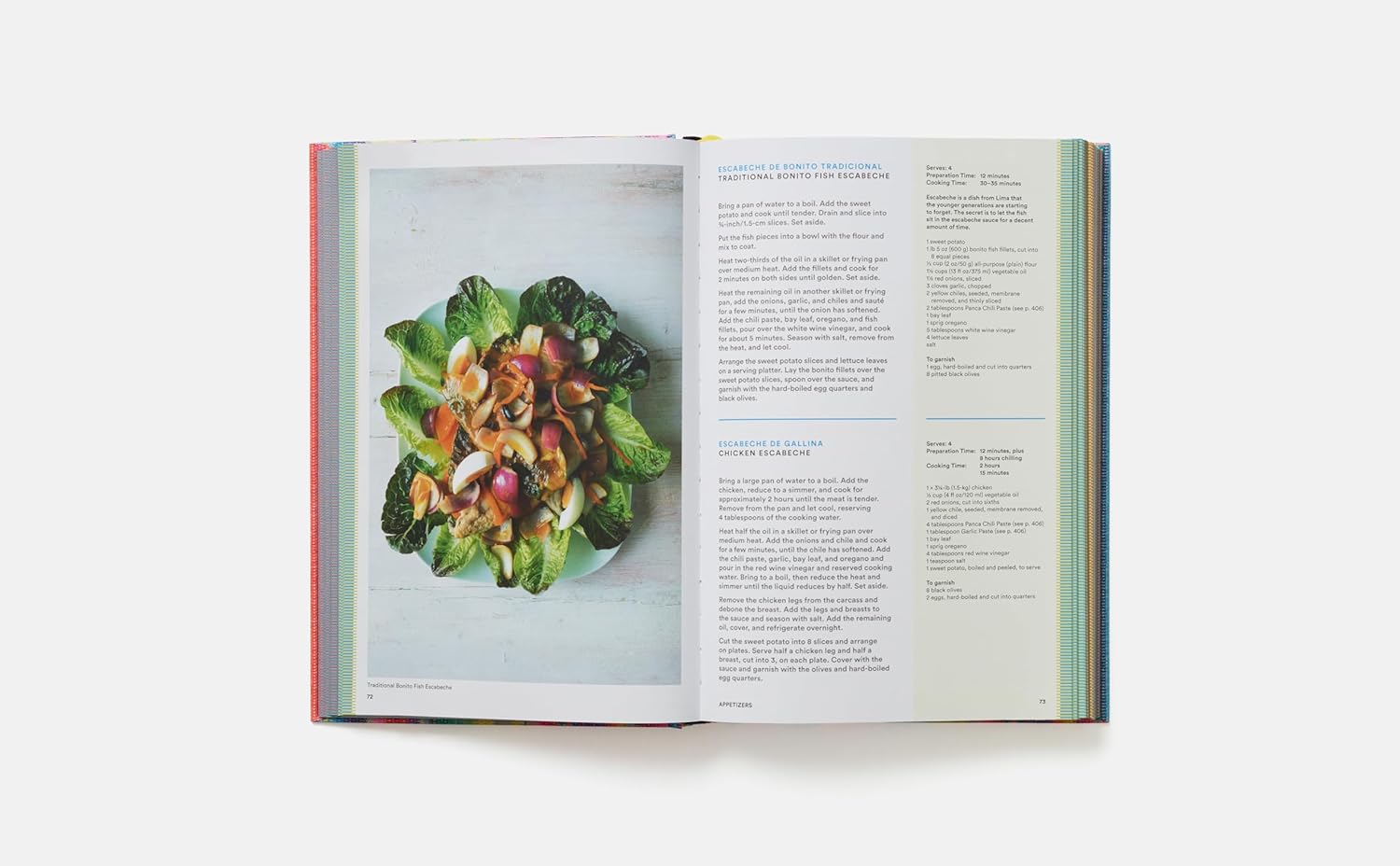 Peru cookbook inside