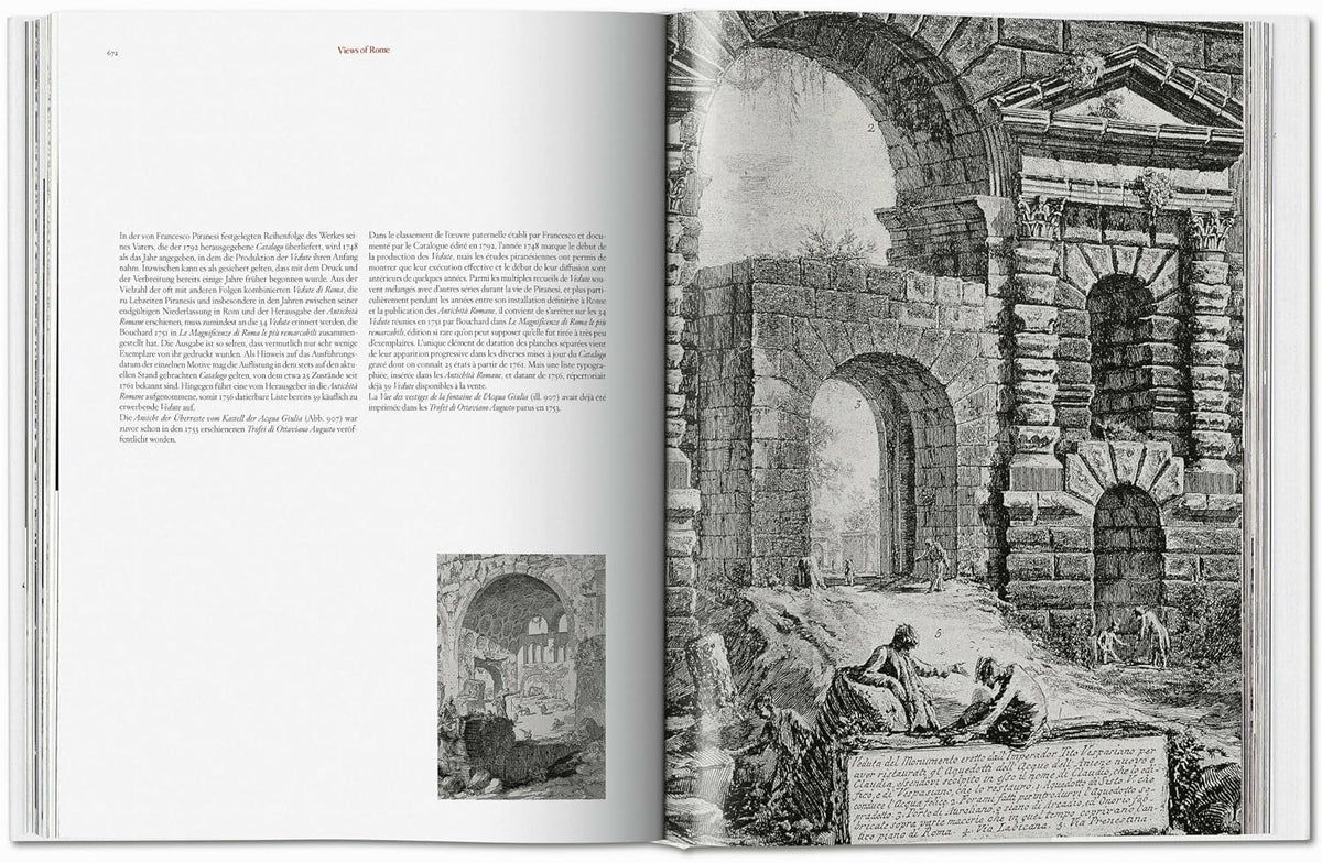 Piranesi: the Complete Etchings book inside