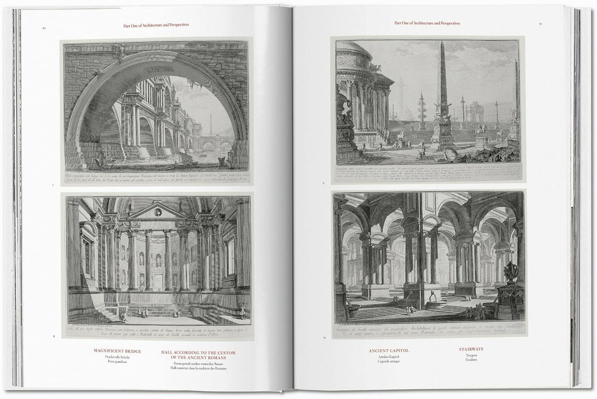 Piranesi: the Complete Etchings book inside