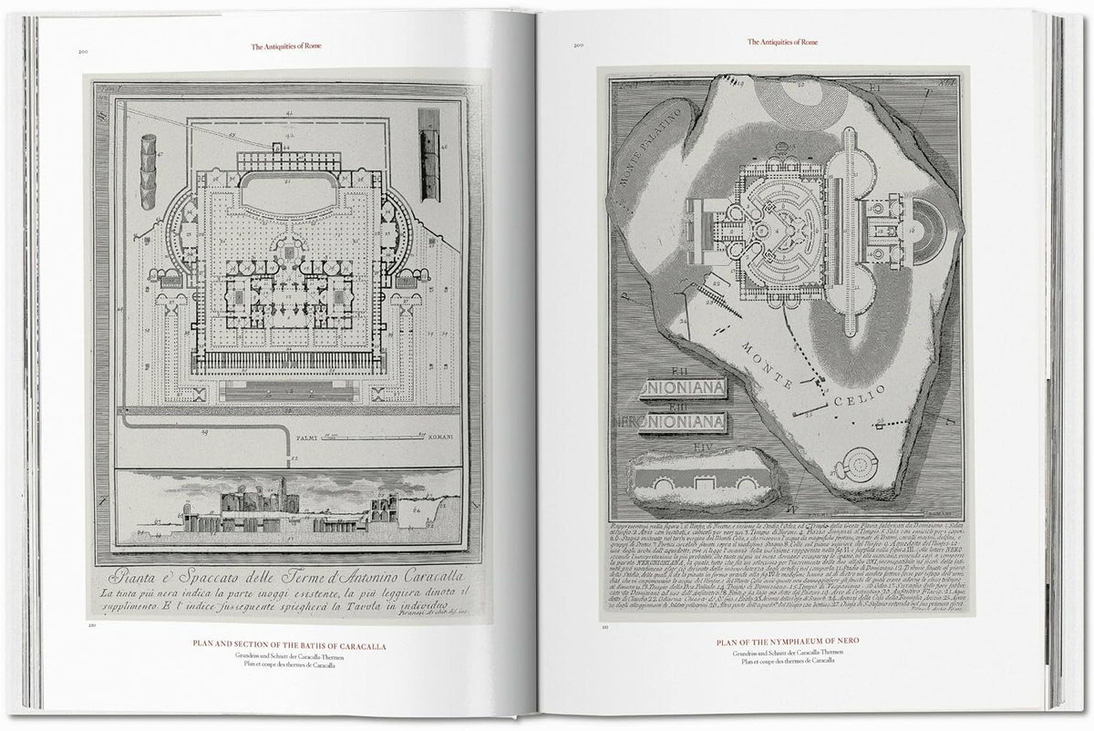 Piranesi: the Complete Etchings book inside
