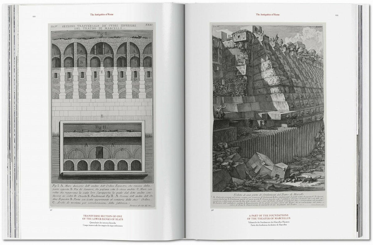 Piranesi: the Complete Etchings book inside