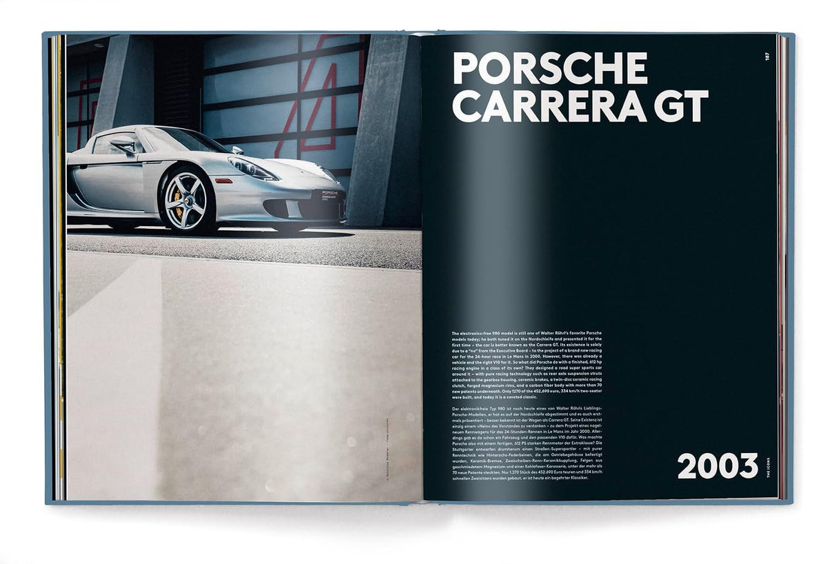 The Porsche Book inside