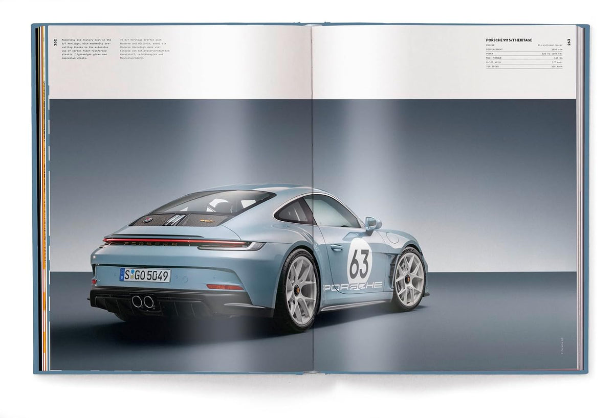 The Porsche Book inside