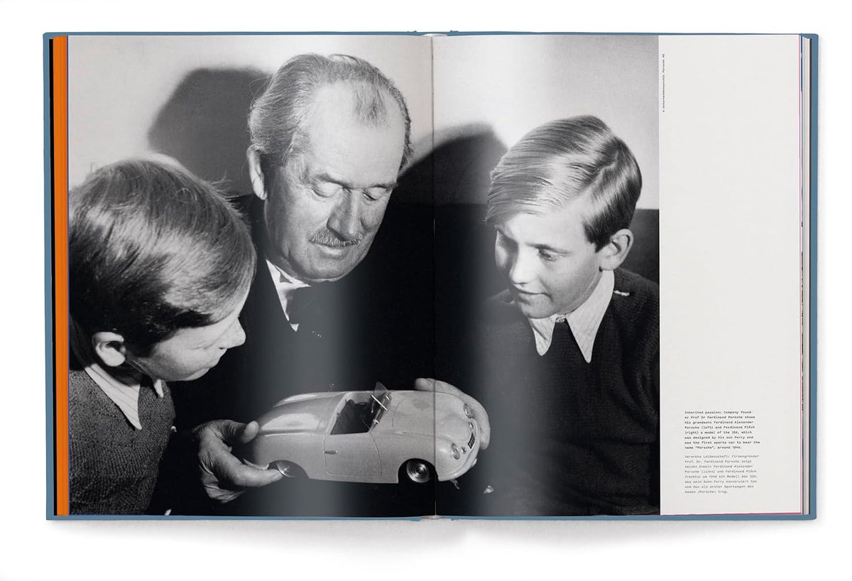 The Porsche Book inside