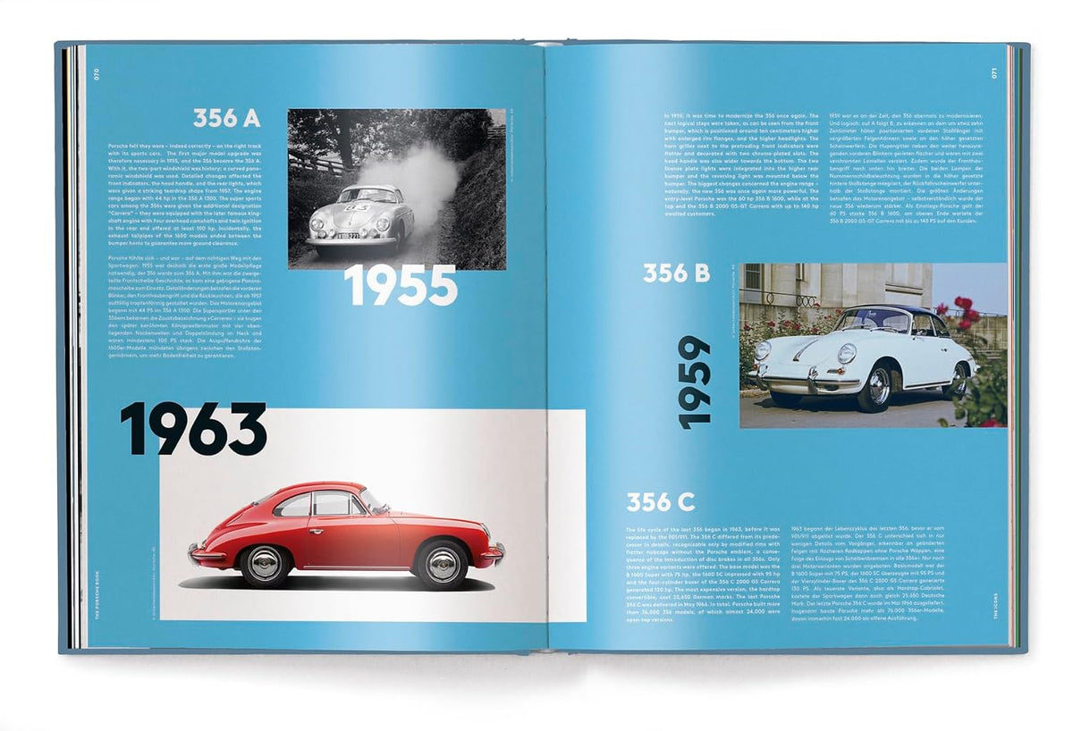 The Porsche Book inside