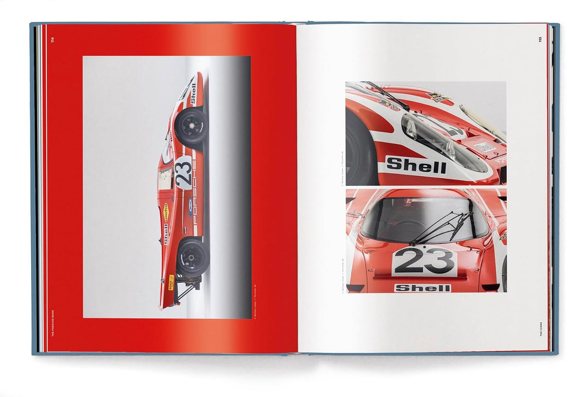 The Porsche Book inside
