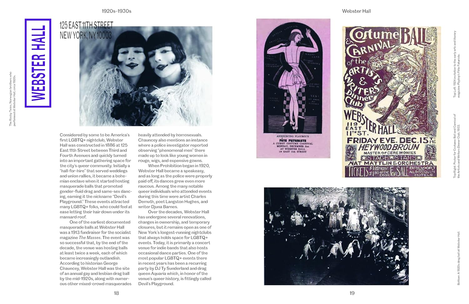 Queer Happened Here book inside