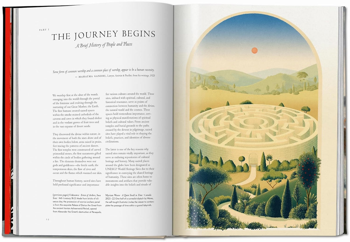 Sacred Sites (The Library of Esoterica) book inside