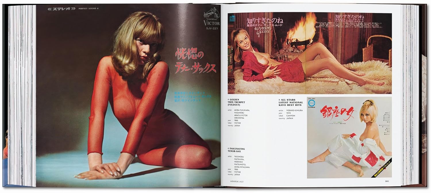Sexy Record Covers book inside