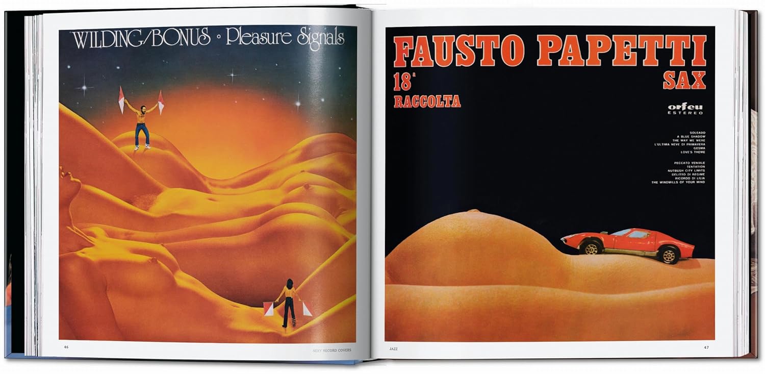 Sexy Record Covers book inside