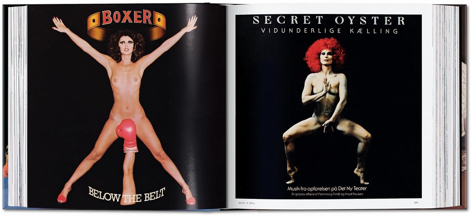 Sexy Record Covers book inside