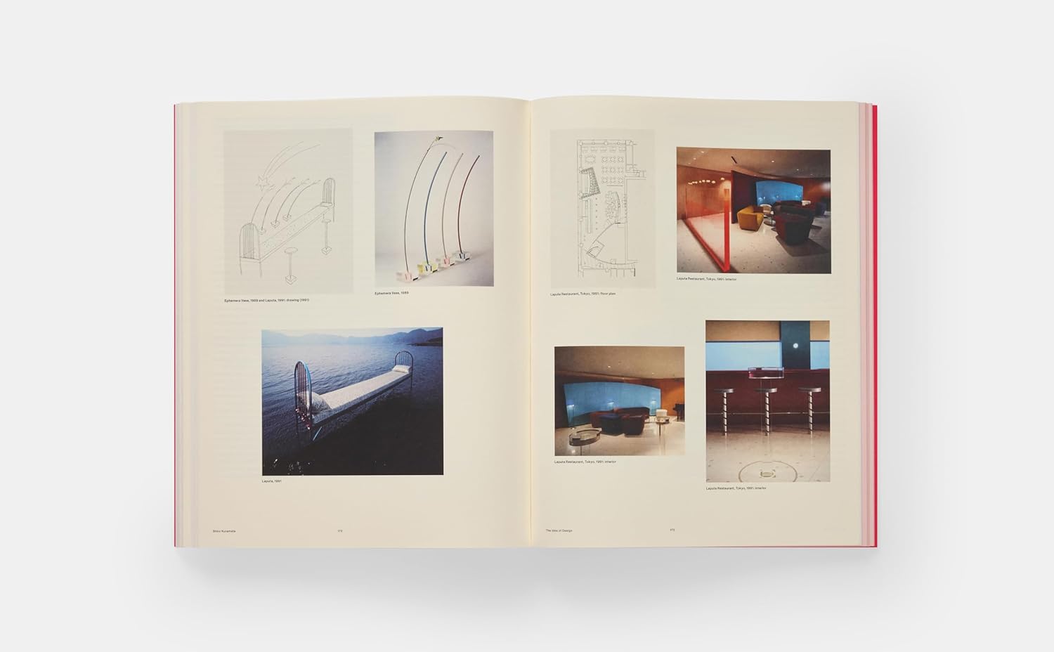 Shiro Kuramata Essays & Writings book inside