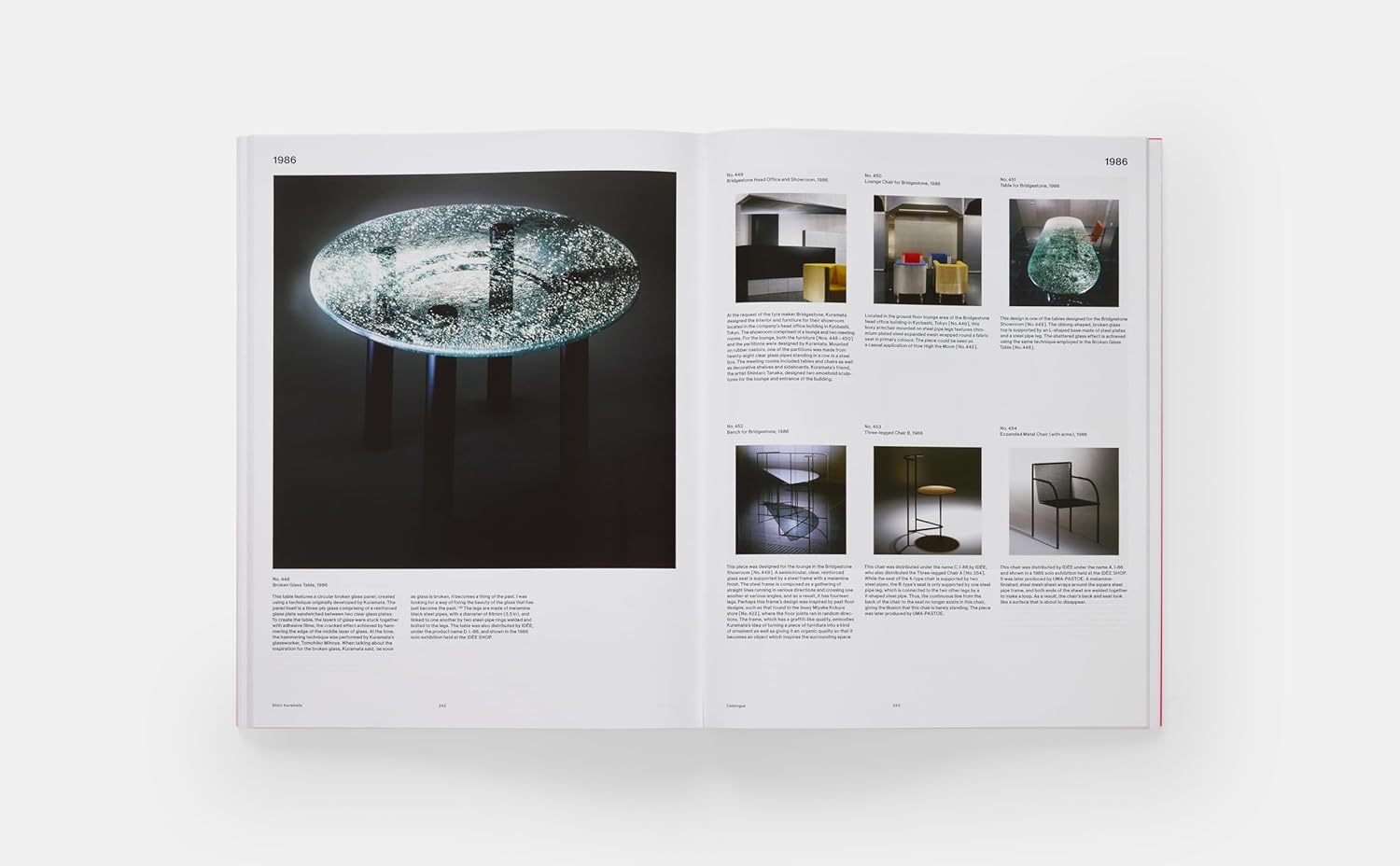 Shiro Kuramata Essays & Writings book inside