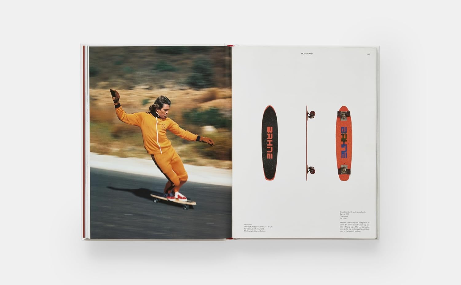 Skateboard book inside
