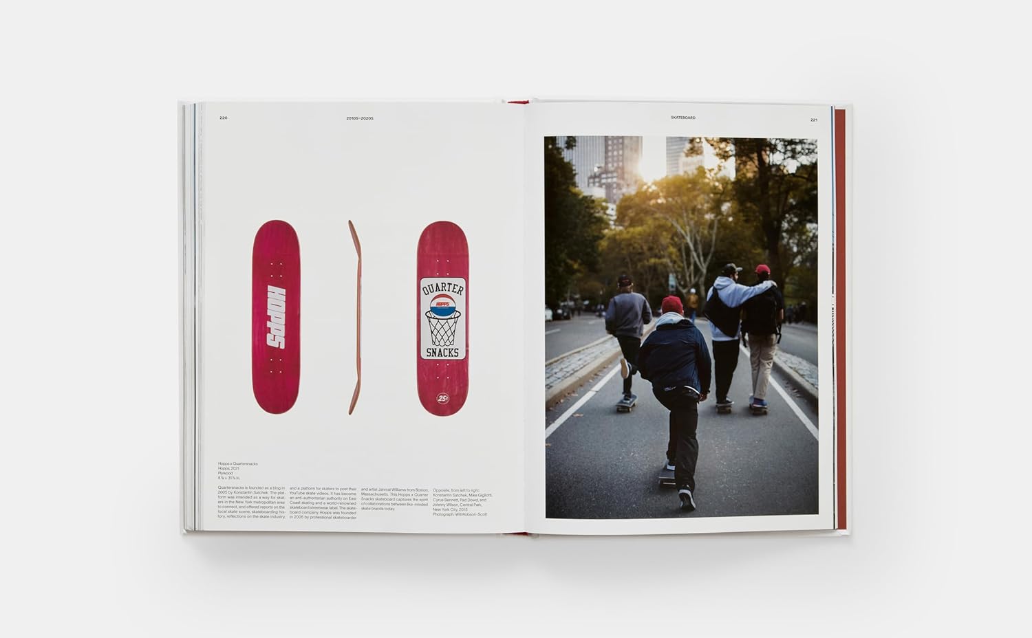 Skateboard book inside