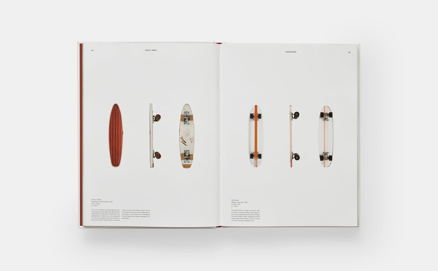 Skateboard book inside