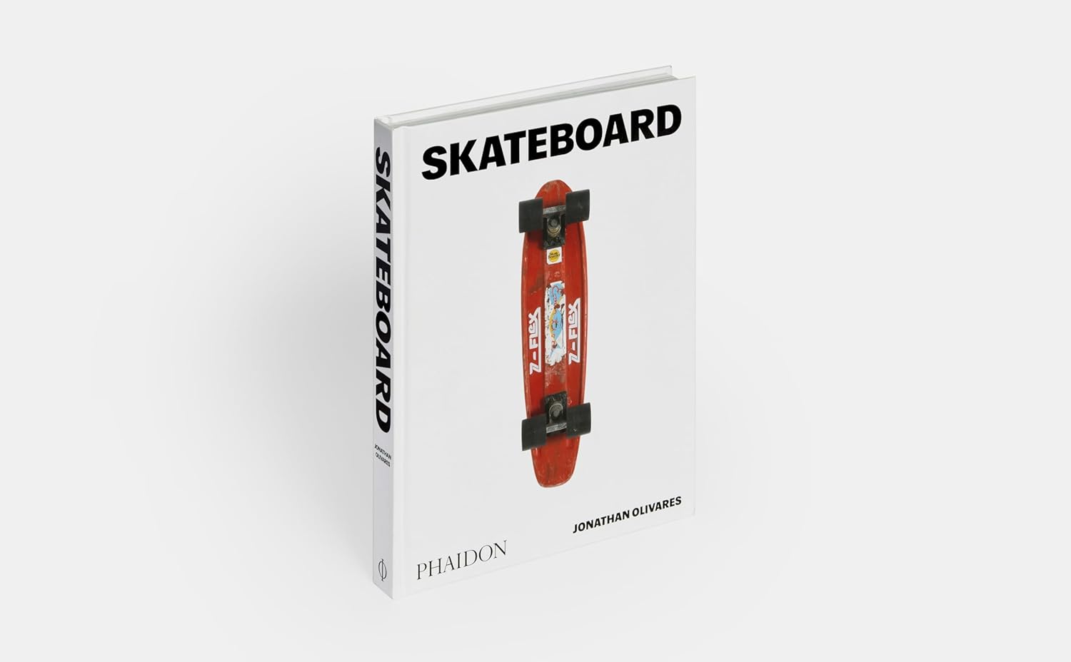 Skateboard book side