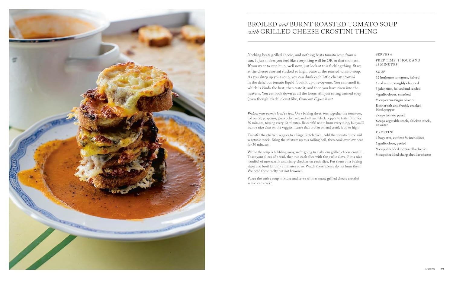 Soups, Salads, Sandwiches book inside