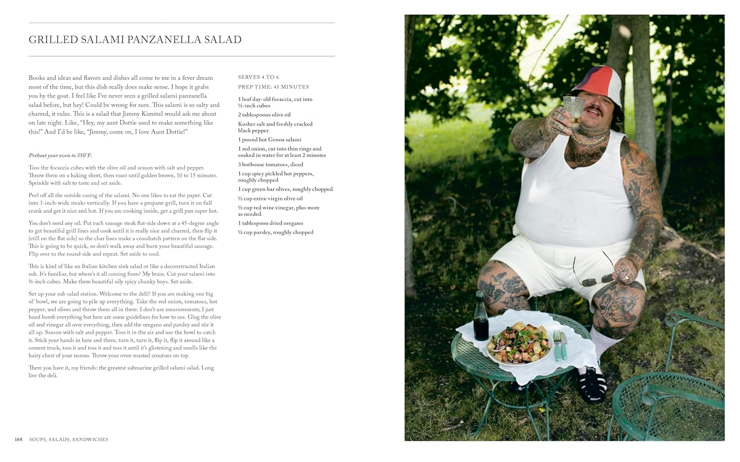Soups, Salads, Sandwiches book inside