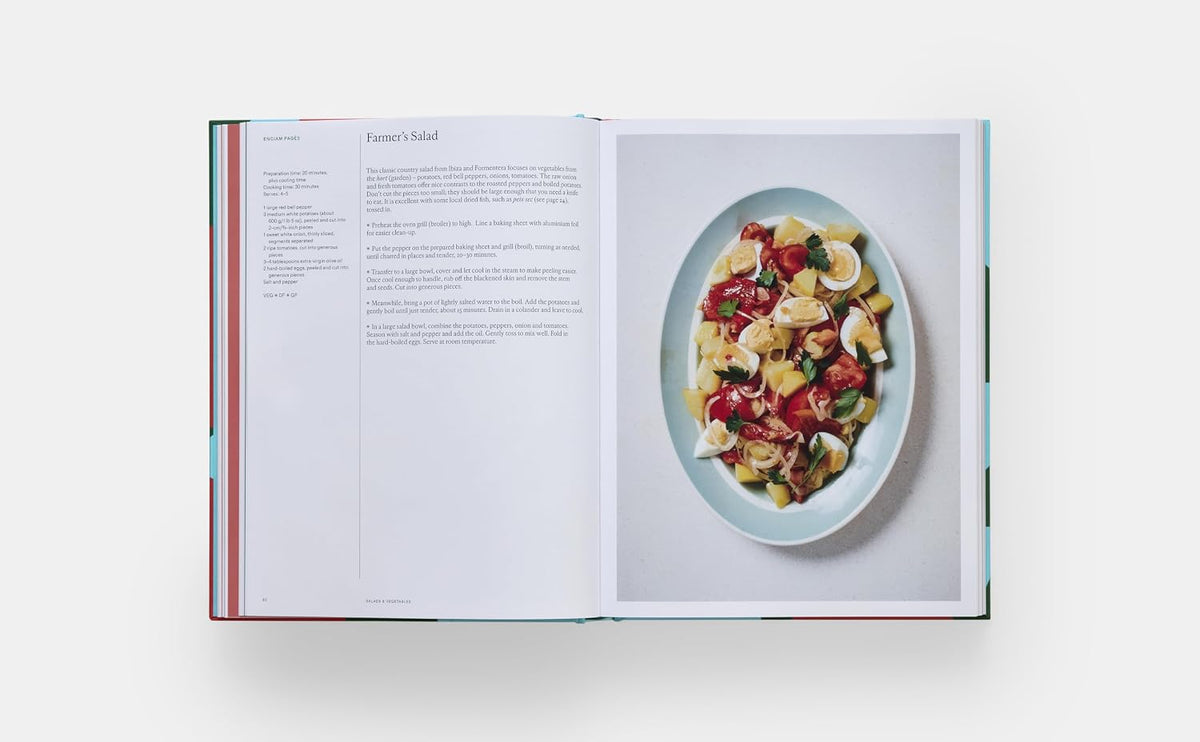 The Spanish Mediterranean Islands Cookbook inside