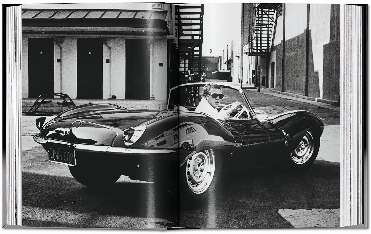 Sports cars book inside