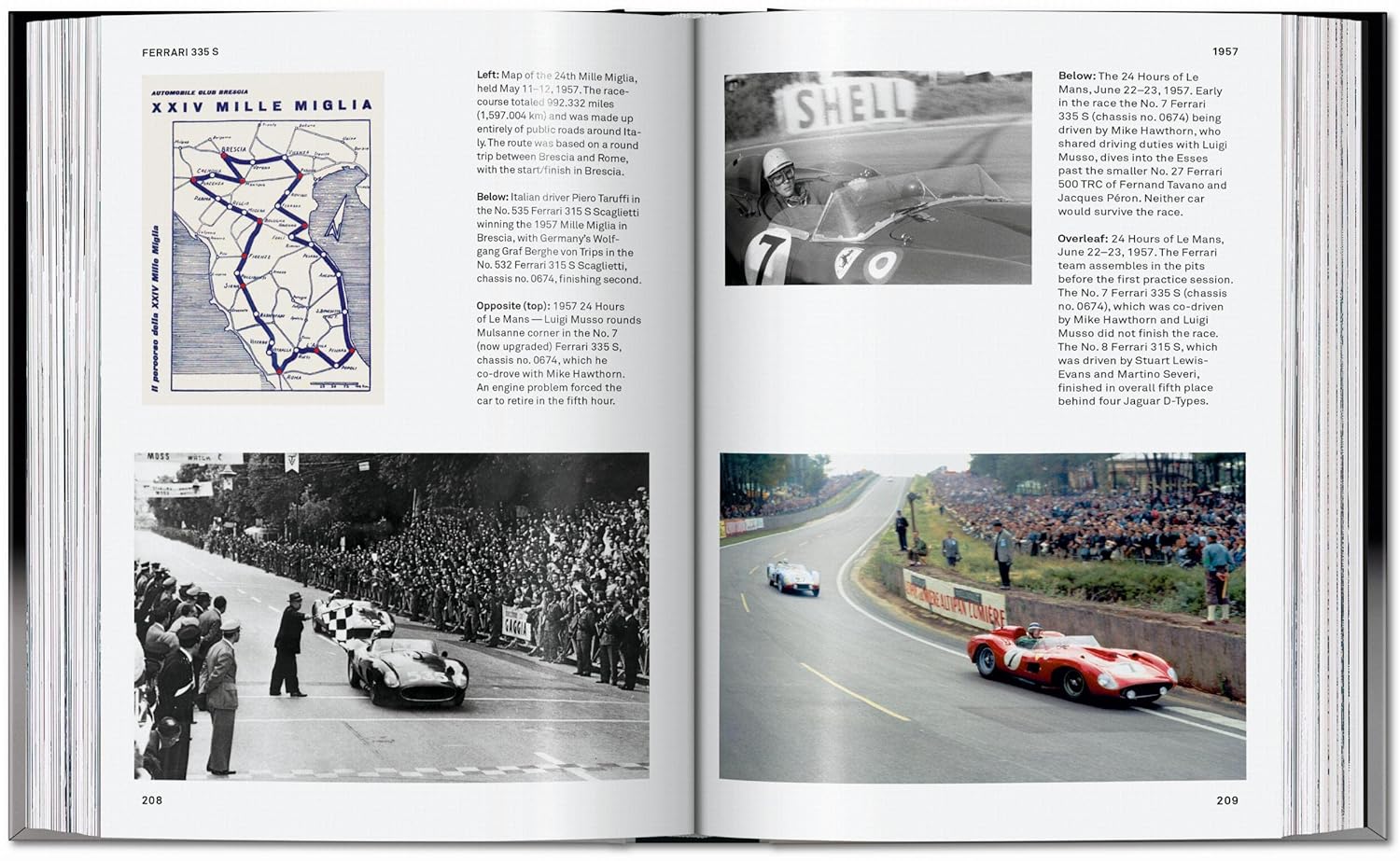Sports cars book inside