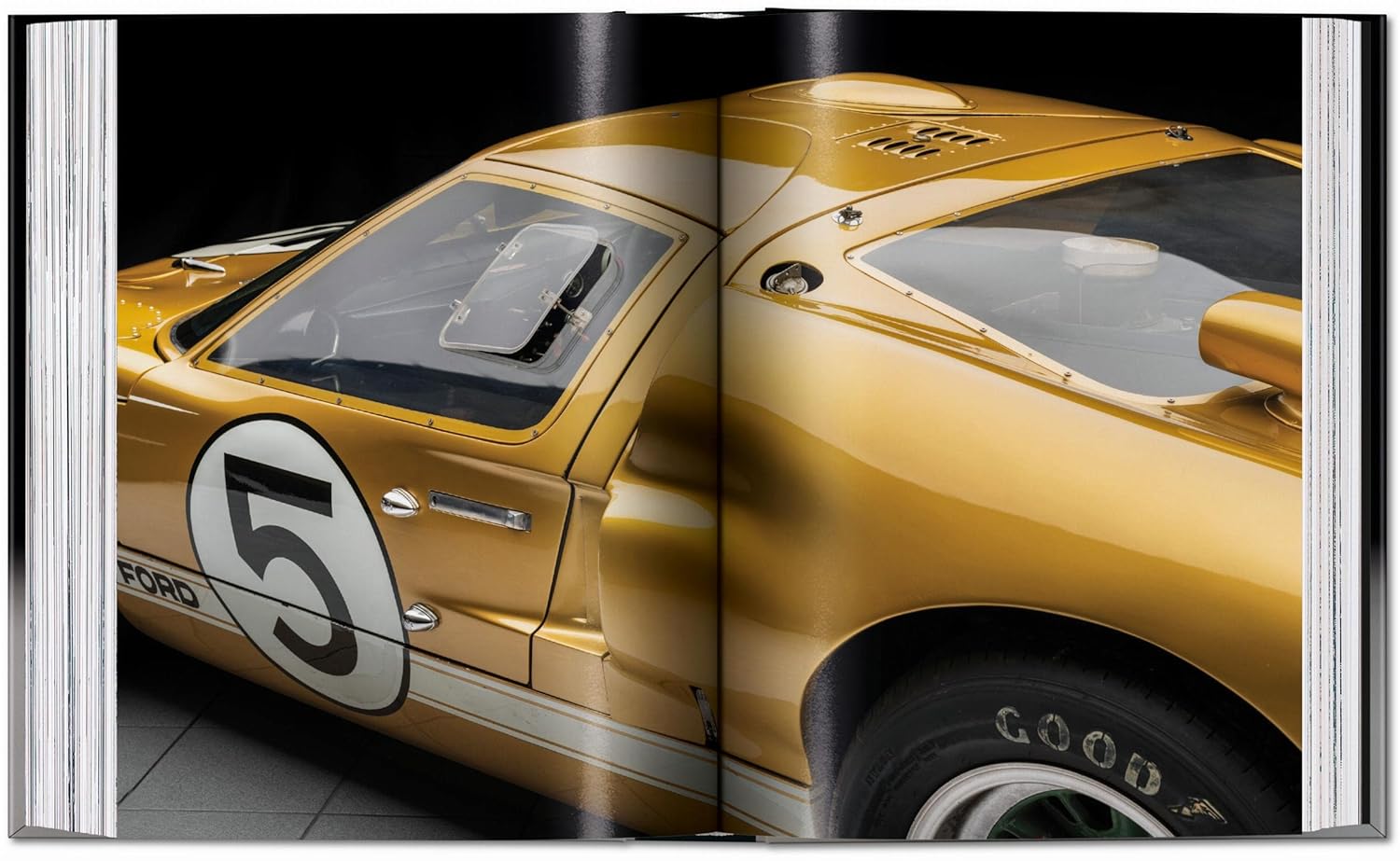 Sports cars book inside