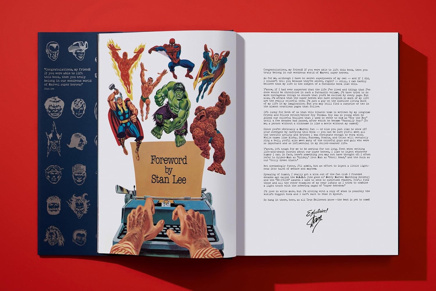 The Stan Lee Story book inside