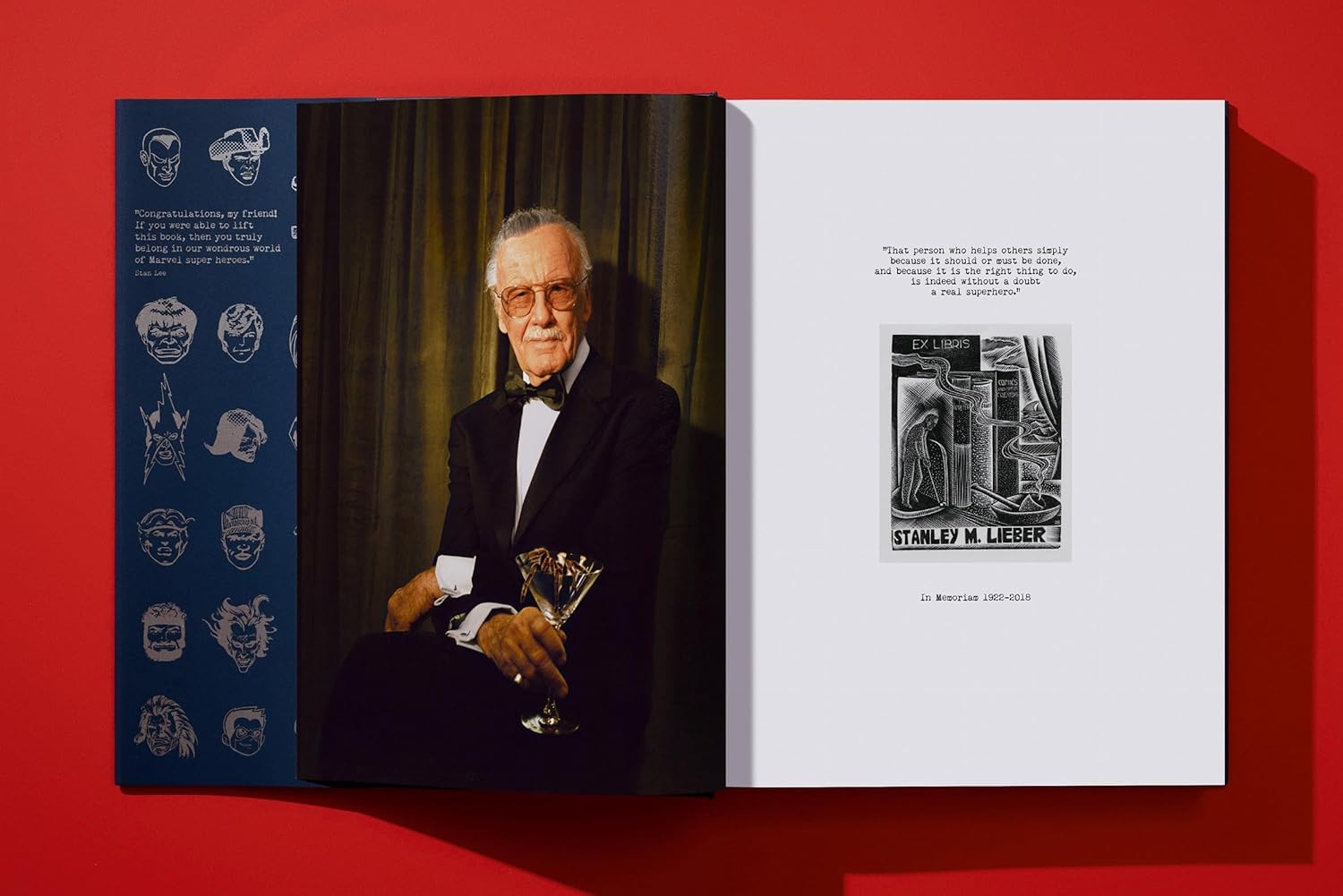The Stan Lee Story book inside