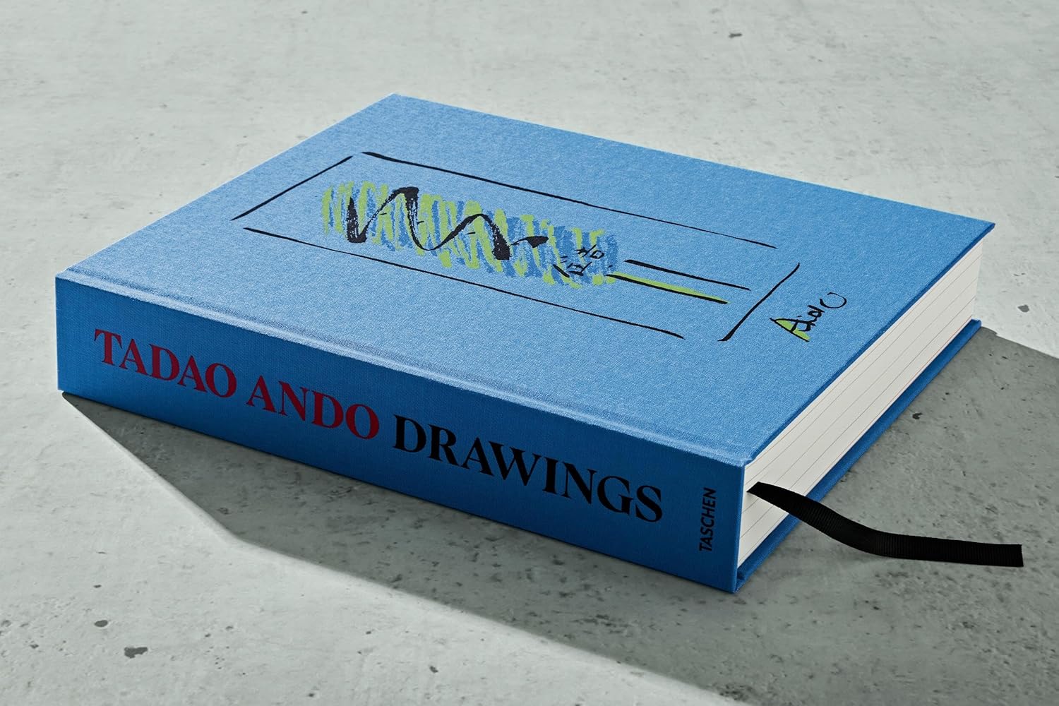 Tadao Ando Drawings book cover