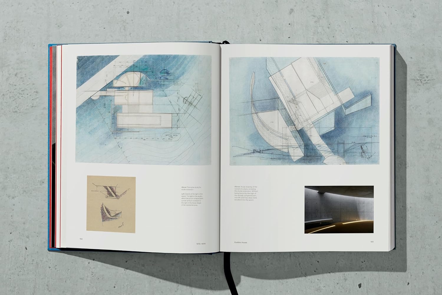 Tadao Ando Drawings book inside