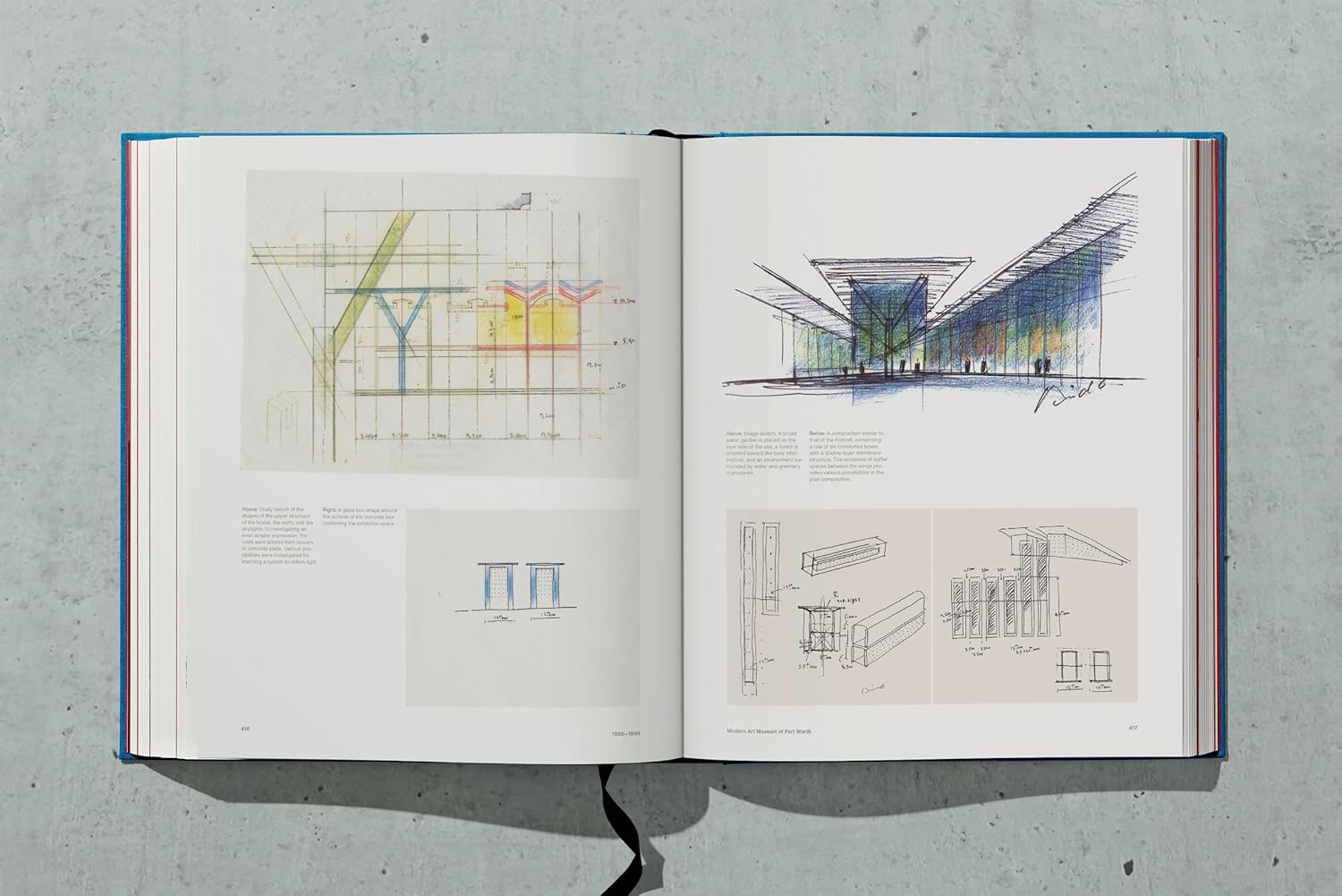 Tadao Ando Drawings book inside