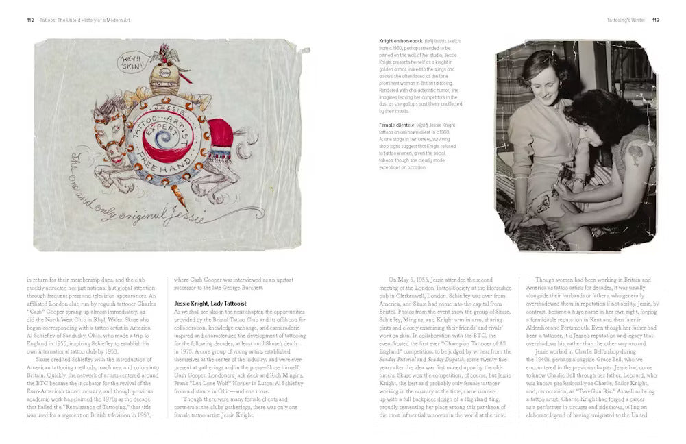Tattoos: The Untold History of a Modern Art book inside