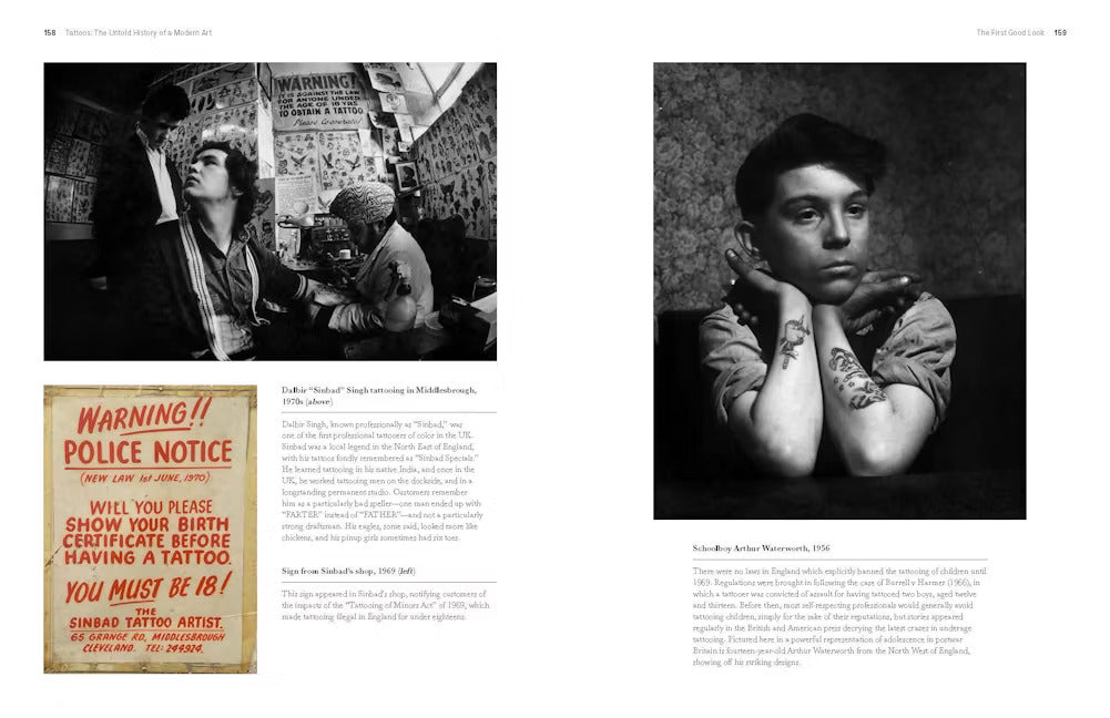 Tattoos: The Untold History of a Modern Art book inside