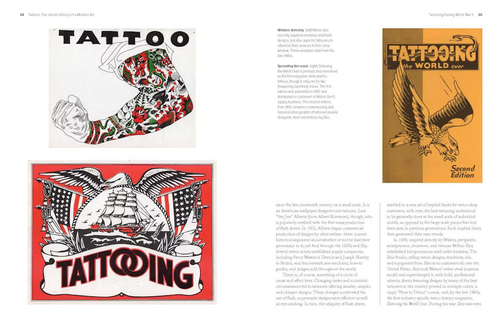 Tattoos: The Untold History of a Modern Art book inside