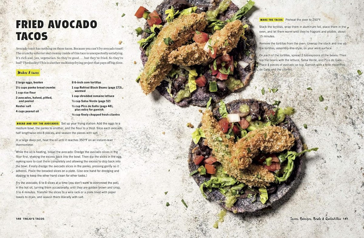Trejos tacos book inside