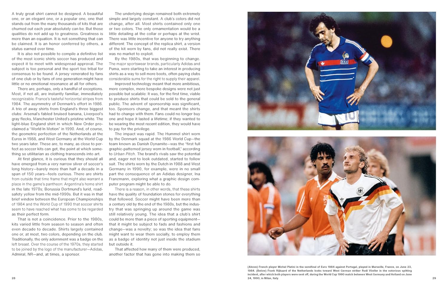 The Ultimate Soccer Jersey Collection book inside