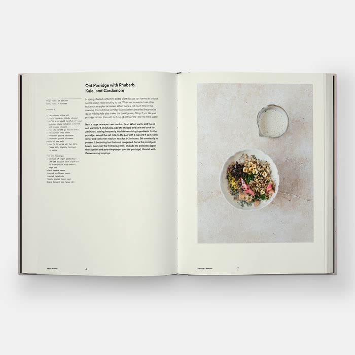 Vegan at home book inside