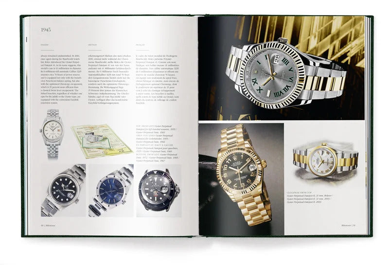 Watch Book Rolex: Updated and Expanded Edition (English, German and French)