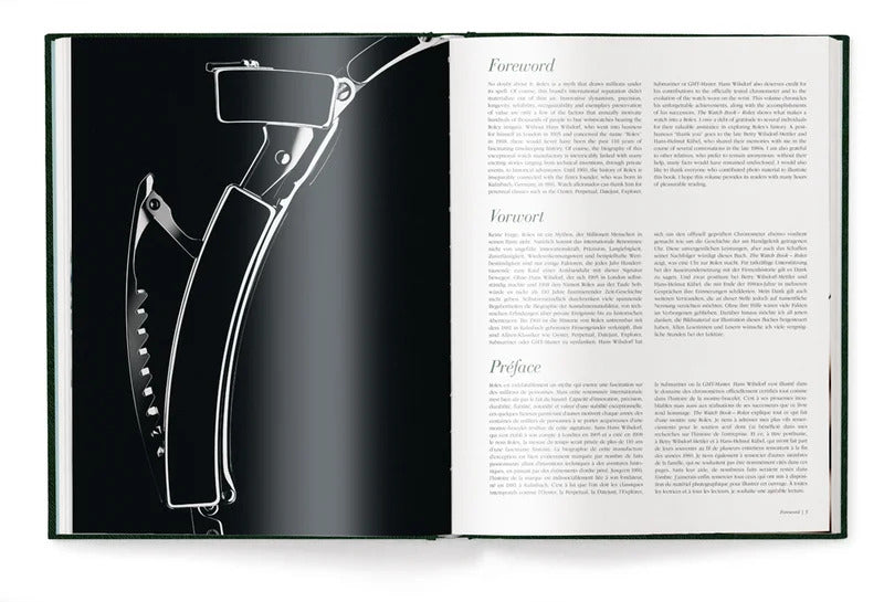 Watch book rolex inside