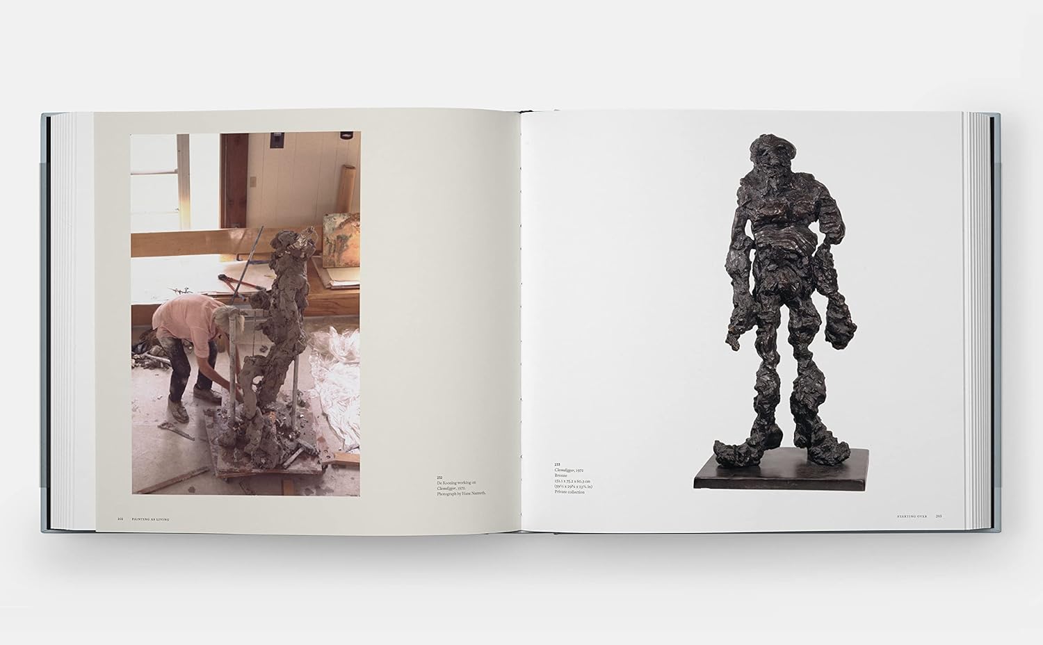 A Way of Living: The Art of Willem de Kooning book inside