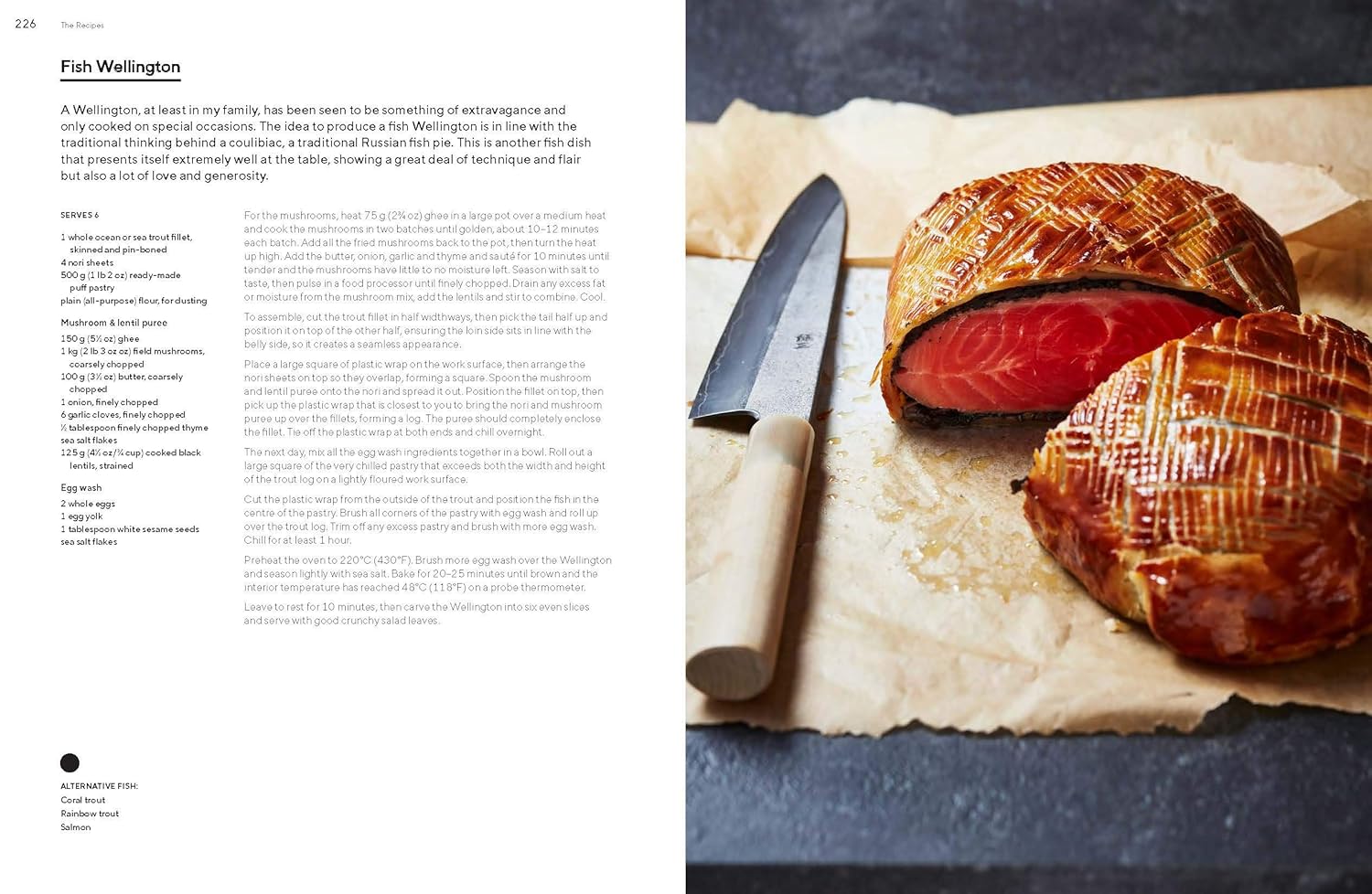 Whole fish cookbook inside