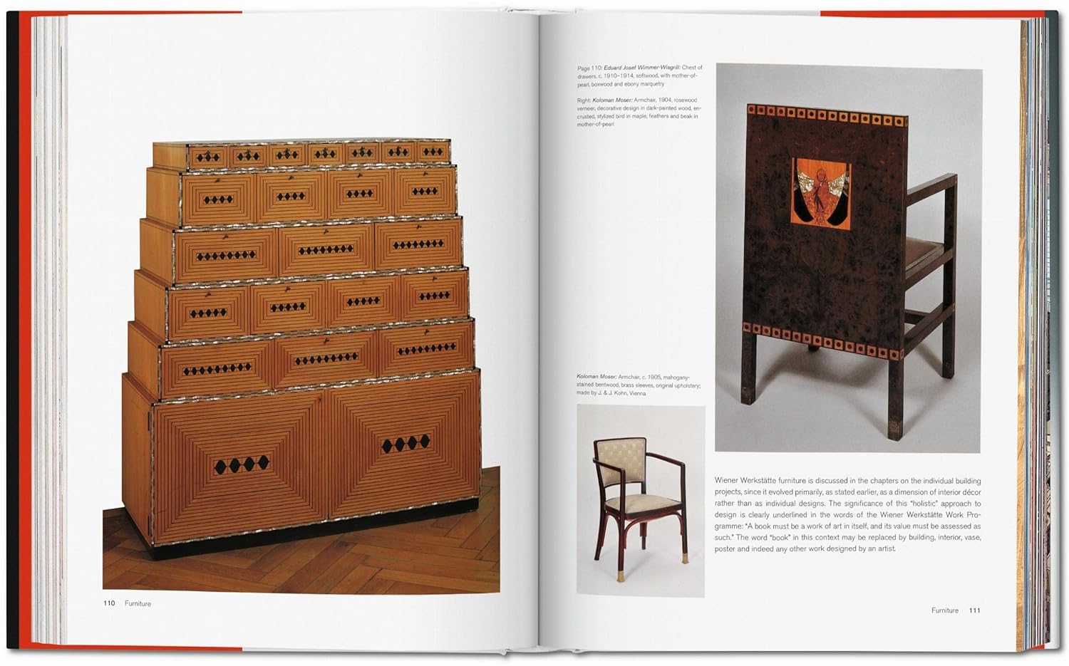 Wiener werkstatte book inside