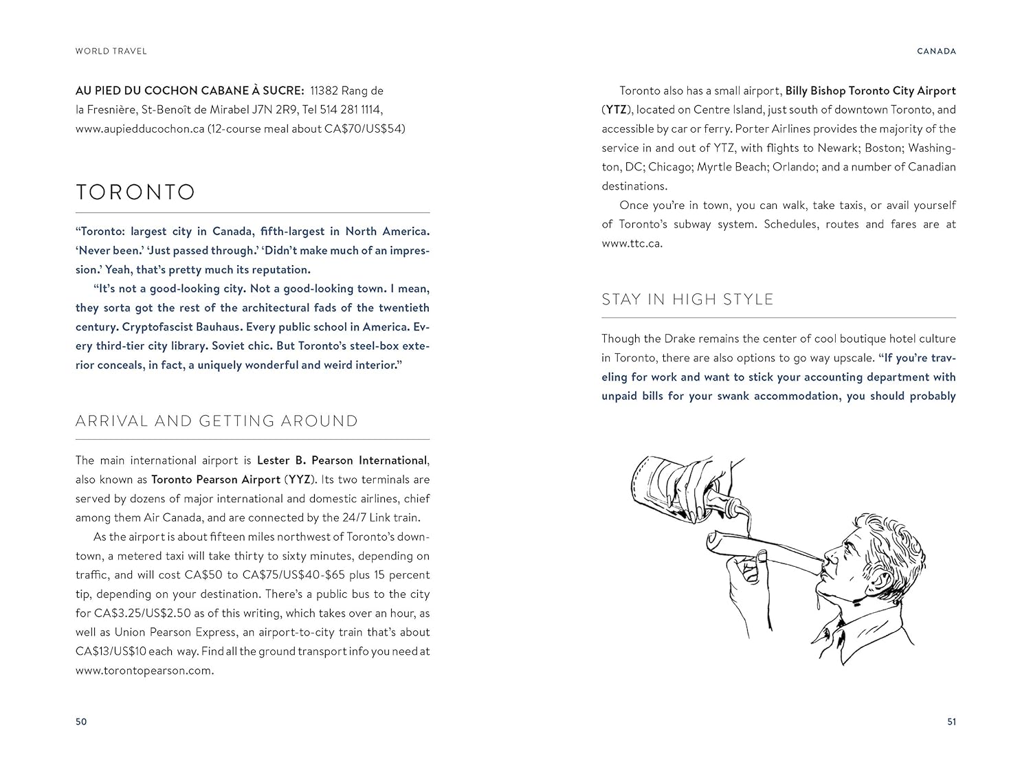 World Travel Anthony Bourdain book inside