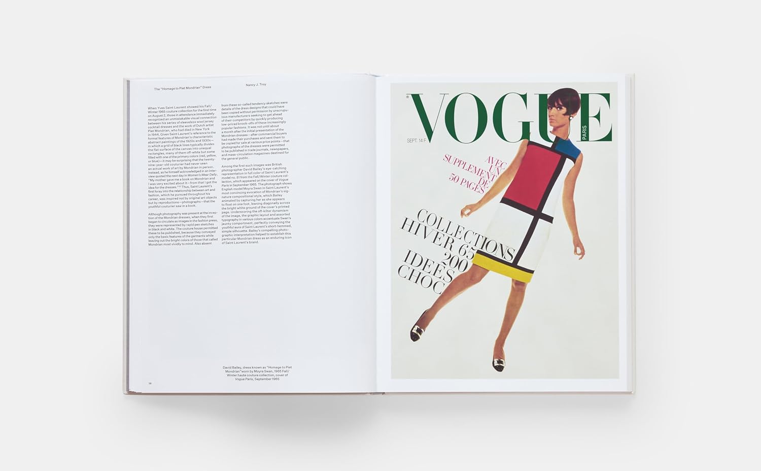 Yves Saint Laurent and Photography book inside