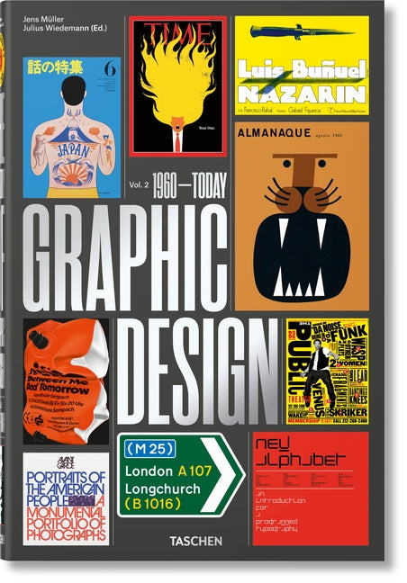 History of Graphic Design. Vol. 2. 1960-Today Coffee Table Book